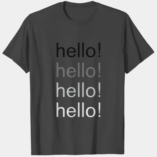 Hello Kurt Cobain Style T Shirts Gift