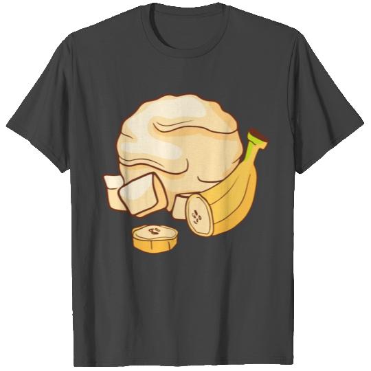 Banana Icecream Gelato Sundae Summer Sherbet Food T Shirts