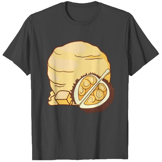 Durian Icecream Gelato Sundae Summer Sherbet Food T Shirts