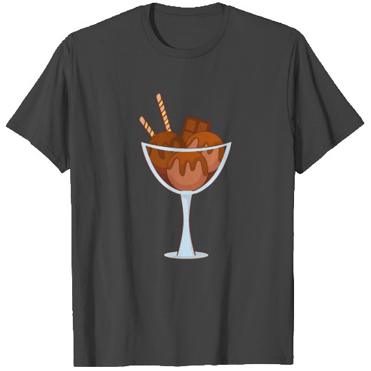Icecream Gelato Sundae Summer Sherbet Food T Shirts