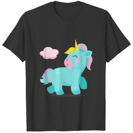Set of four lovely baby unicorns 1 T Shirts
