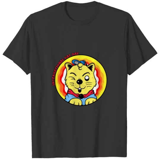 International Cat Day Cute T-shirt