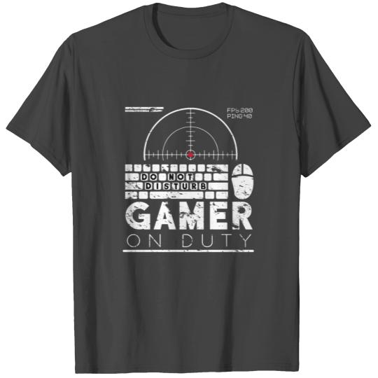Do not Disturb Gamer Gift T Shirts