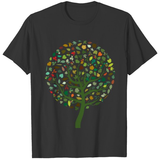 Abstract tree of life T Shirts