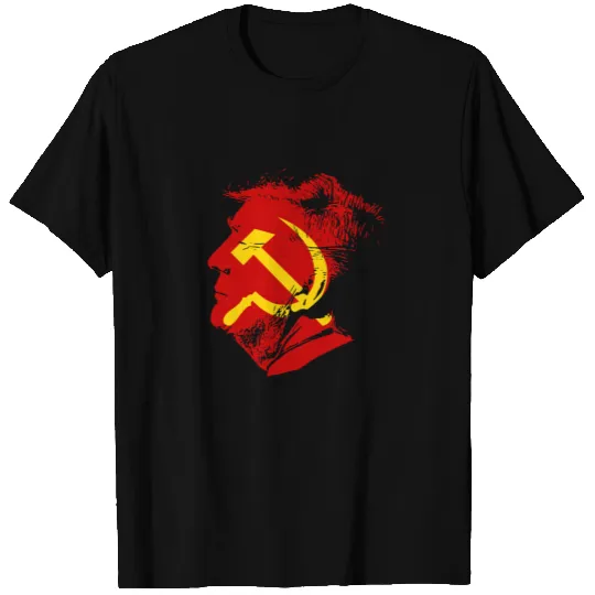 Anti Trump Soviet Flag Hammer and Sickle T Shirts