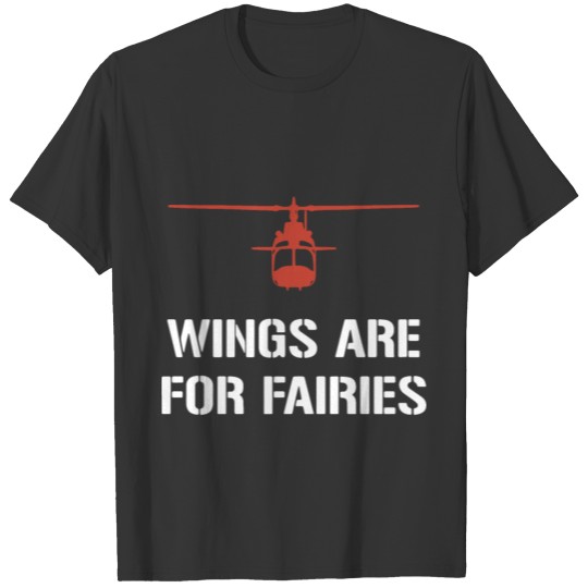 wings are for fairies patriotic t shirts T-shirt