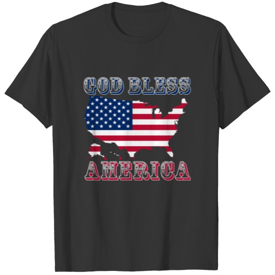 God Bless America - T Shirt T-shirt