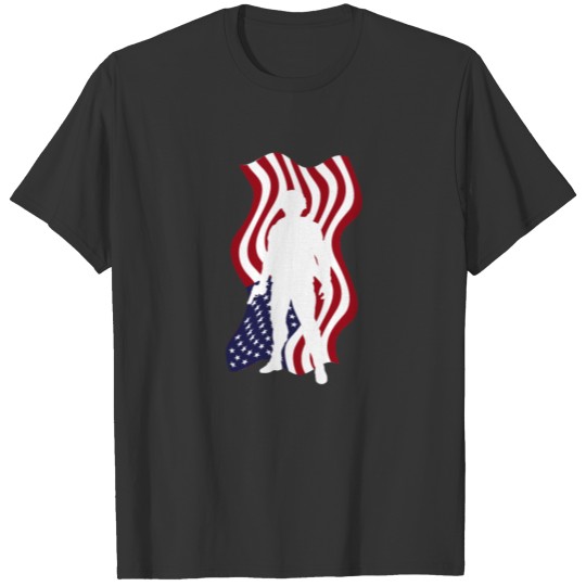 Patriotic America - T Shirt T-shirt