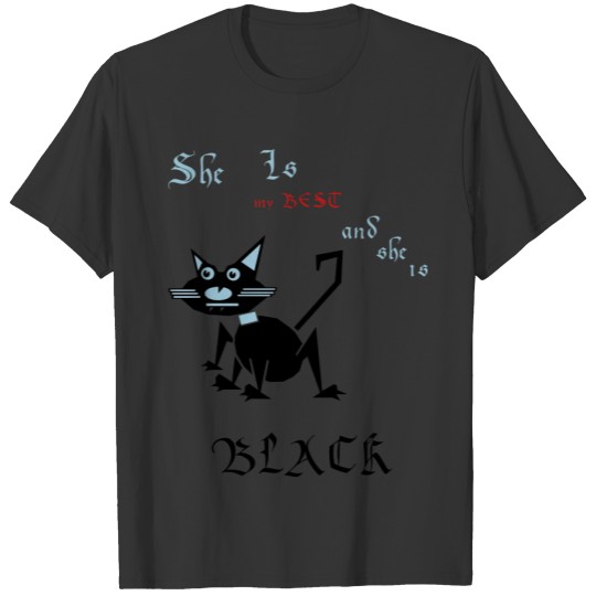 My best cat T-shirt