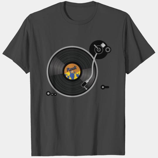 vinyl disc T Shirts
