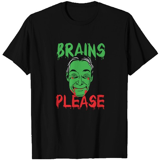 Halloween - Brains Please T Shirts