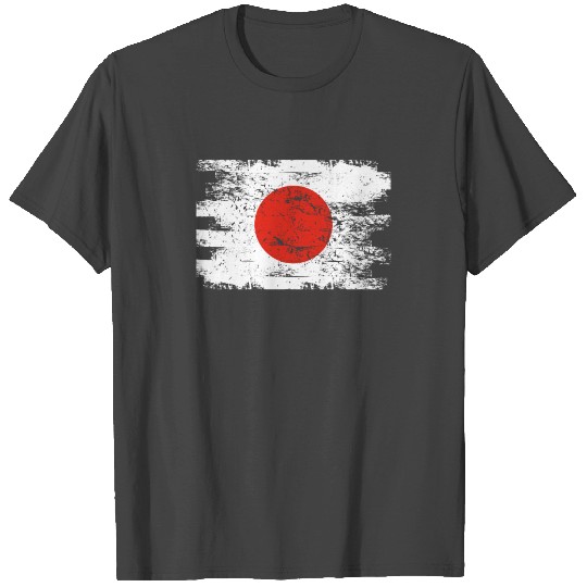 Japan T Shirts Gift Country Flag Patriotic Travel Asia Light