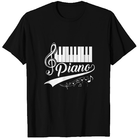 Keyboard Piano Keys Gift Musician Pianist T Shirts