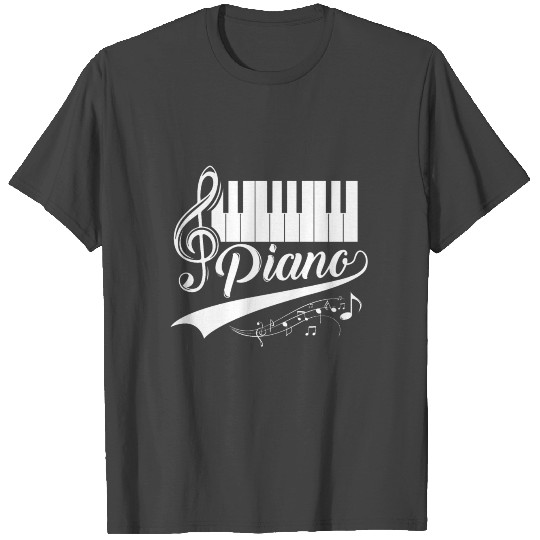 Keyboard Piano Keys Gift Musician Pianist T Shirts