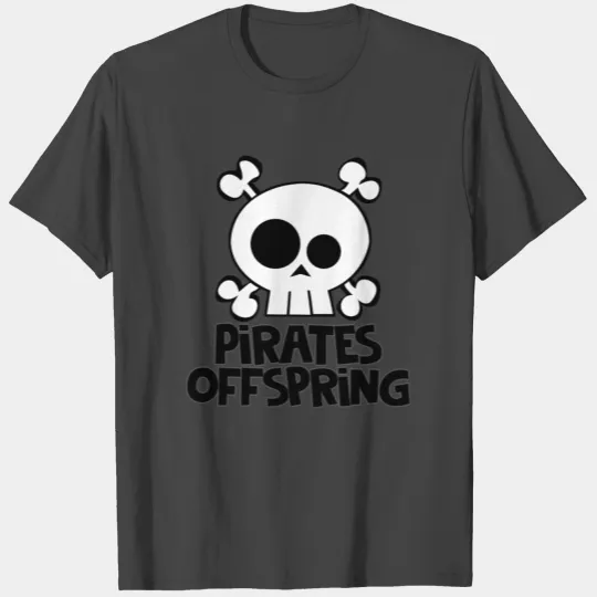 Pirates Offspring Skull Kids Buccaneers Halloween T Shirts