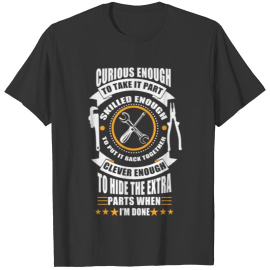 CURIOUS ENOUGH T-shirt