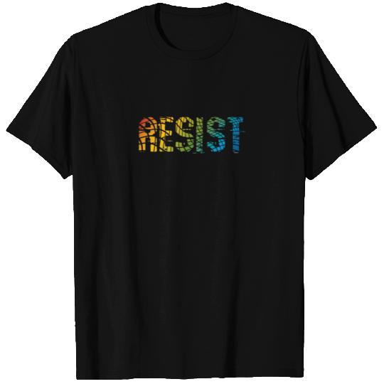 Colorful Resist T Shirts