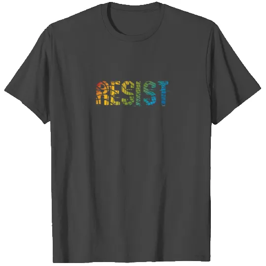 Colorful Resist T Shirts