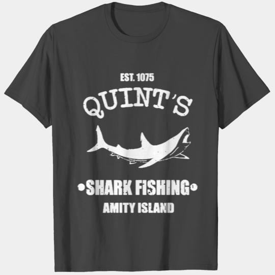Quint s Shark Fishing Inspired Jaws Men s Womens A T Shirts