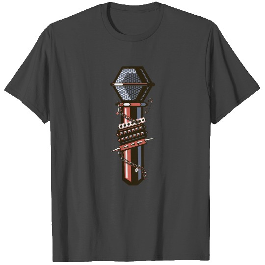 Rock microphone T Shirts