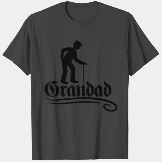 figure stock text grandad grandpa old german font T Shirts
