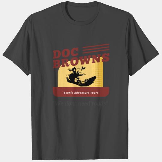 Back to the Future - Doc Brown Tours T Shirts