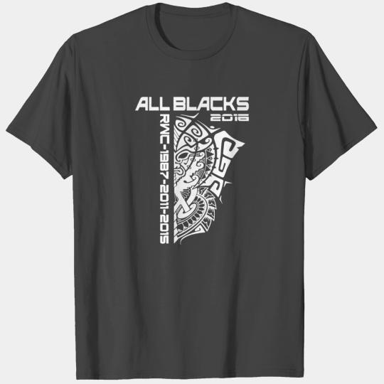 All Blacks Nz Rugby World Championship 2016 T Shirts