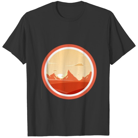 Mountains Desert T-shirt
