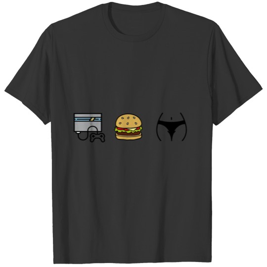 Gaming Burger girls T-shirt