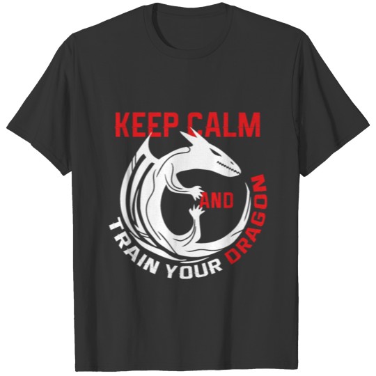 Keep Calm And Train Your Dragon T Shirts