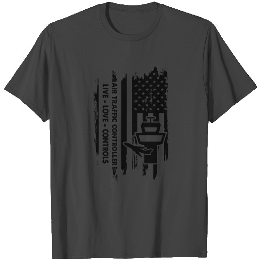 Air Traffic Controller Flag T Shirts