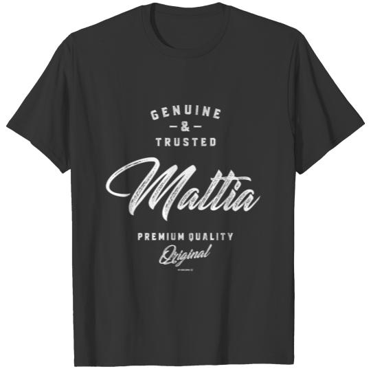 Mattia Genuine and Trusted T-shirt