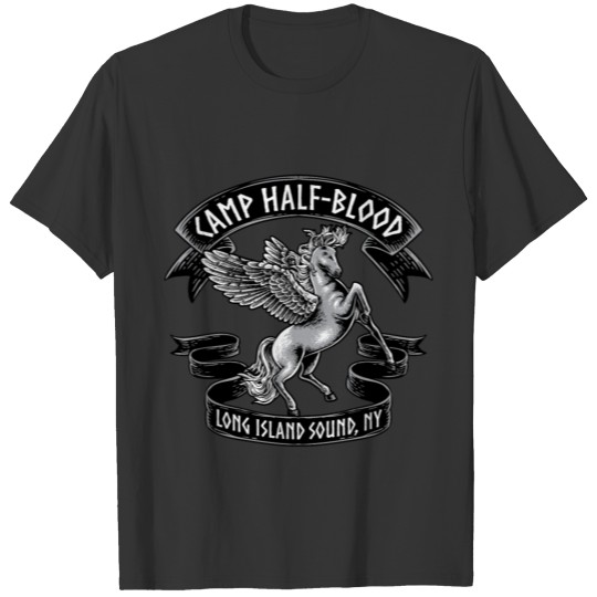 Camp Half Blood T Shirts Son of Poseidon kids Orange