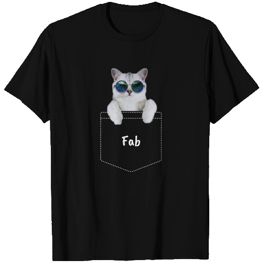 Fabulous Pocket Cat T Shirts