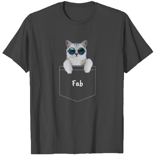 Fabulous Pocket Cat T Shirts
