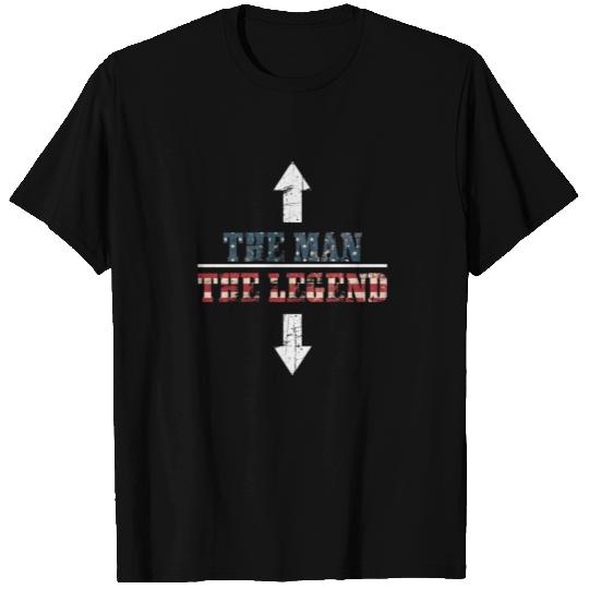 The man The legend 2 T Shirts