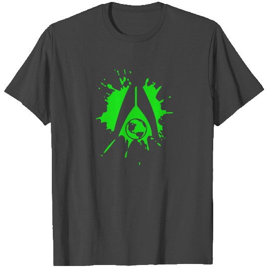 Mass Effect Alliance Globe Splat T Shirts