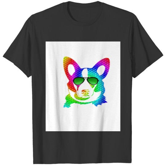 (Cool Corgi) T-shirt