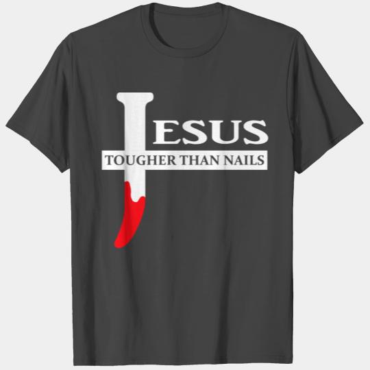 Logo - jesus is tougher than nails easter T Shirts