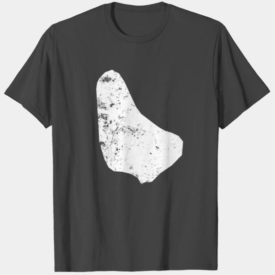 Barbados Plain Map T Shirts