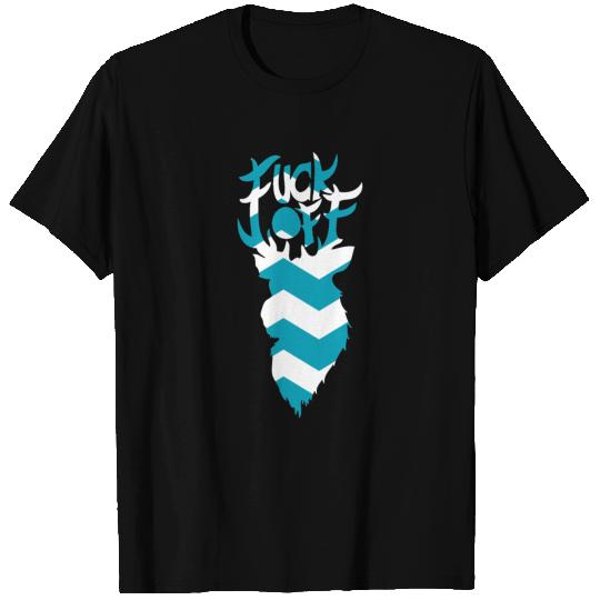 Chevron-Fuck-Off-Deer HG136 Delivery T Shirts