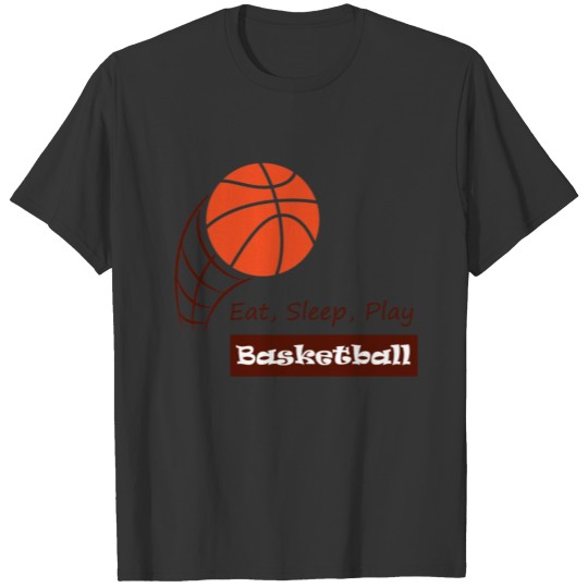 Eat Sleep Play Basketball T-shirt