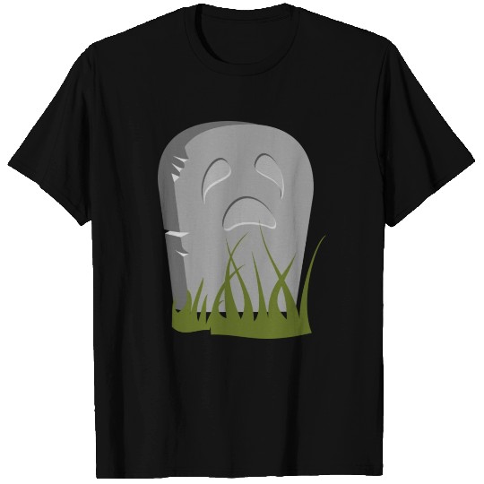 gravestone halloween T Shirts