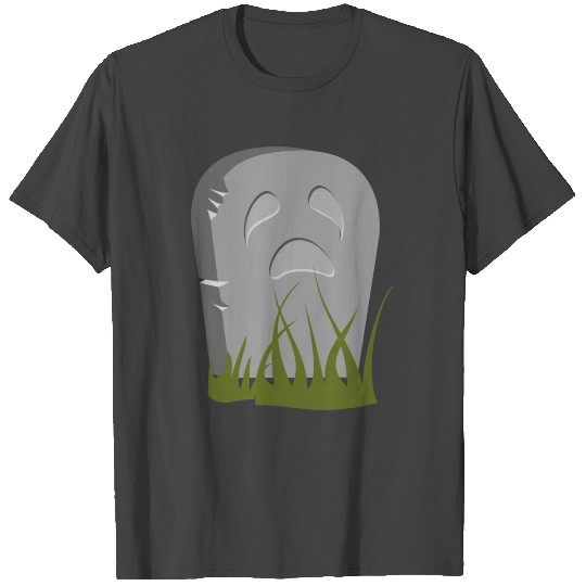 gravestone halloween T Shirts