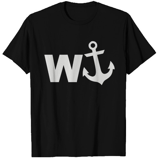W Anchor T Shirts