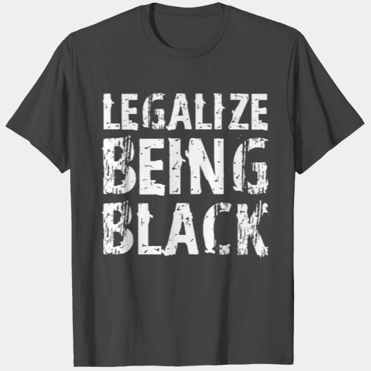 Rugby - legalize being black! blm T Shirts