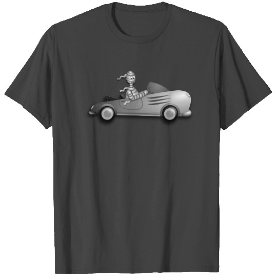halloween mummy car T Shirts