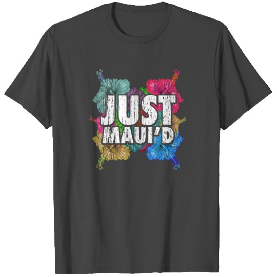 Just Married - Maui Hawaii Honeymoon T Shirts