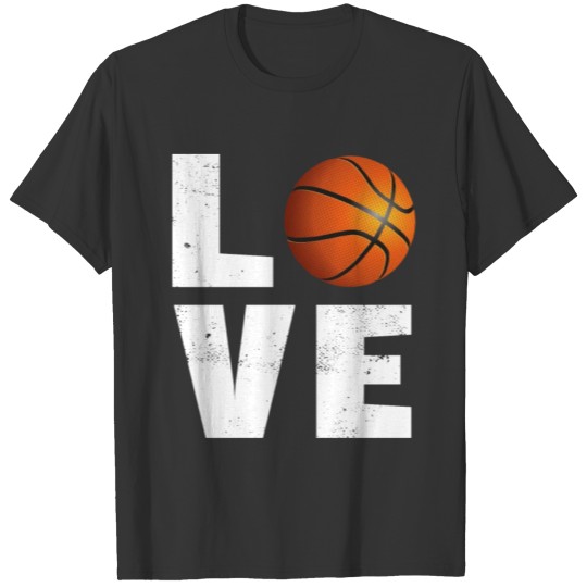 Basketball love T-shirt