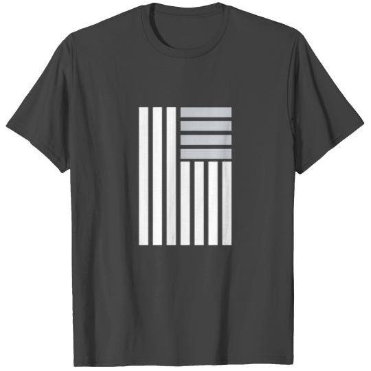 USA Military American US Flag Patriotic veterans T Shirts